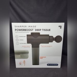 Sharper Image Powerboost Deep Tissue Percussion Massage Gun